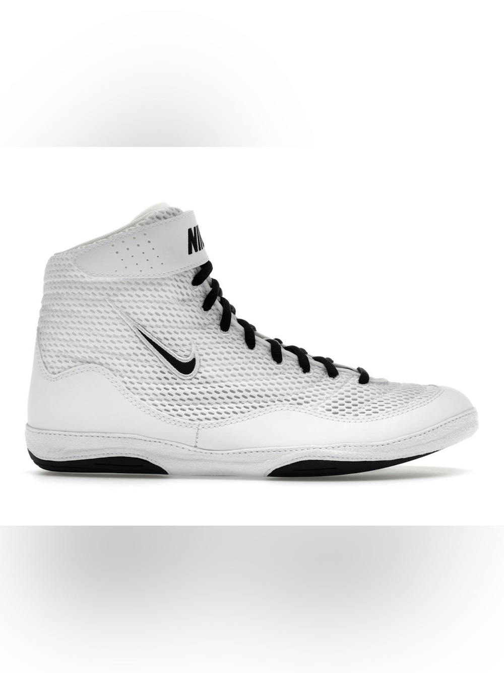 Nike Inflict 3 White & Black Wrestling Shoes 7.5
